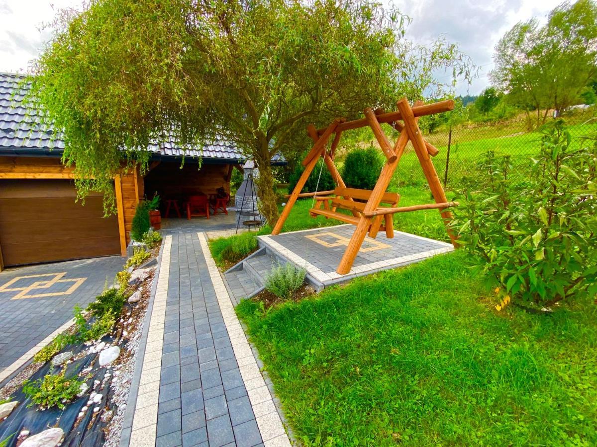 Domek Caloroczny "U Haliny" Mutne Exterior foto